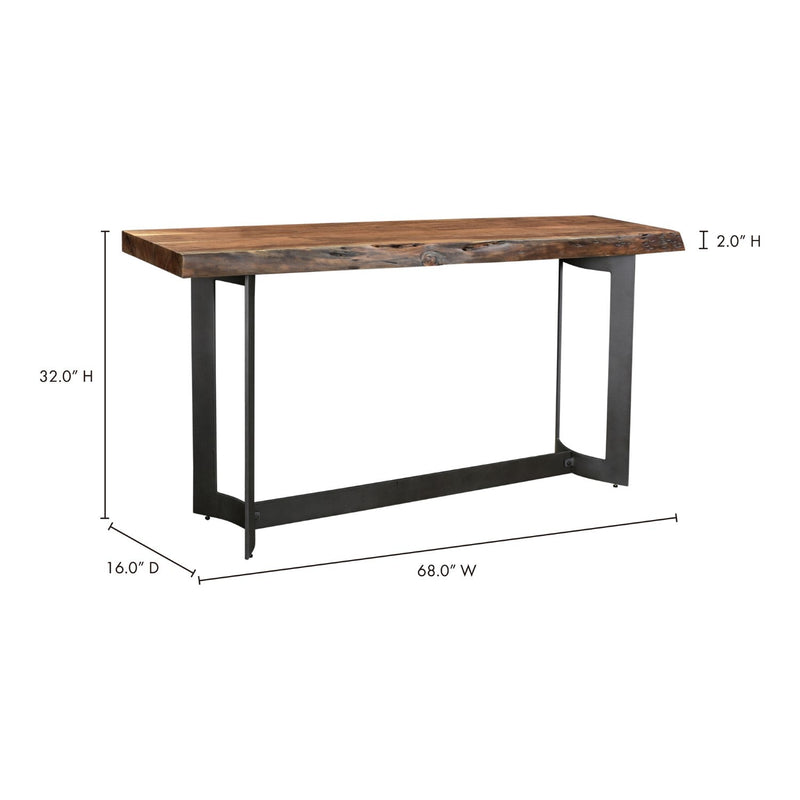 Bent Console Table Smoked 9-img19