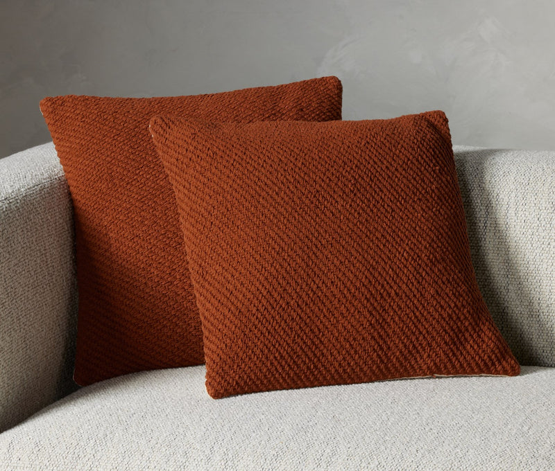 Cello Woven Rope Pillow Set in Amber by BD Studio-img99
