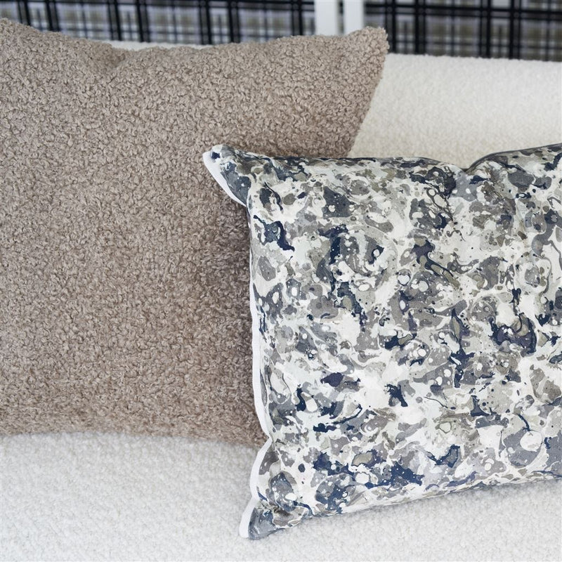 Merelle Faux Fur Decorative Pillow By Designers Guild-img4