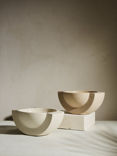 SATURN Ceramic Bowl in Sand-img70