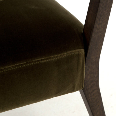 Gary Club Chair In Olive Green-img94