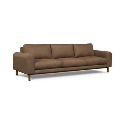Chica Leather Sofa in Mocha-img0