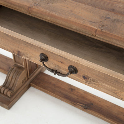 Sergio Console Table In Bleached Pine-img1