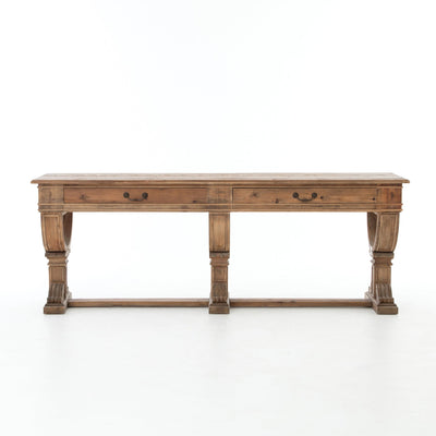 Sergio Console Table In Bleached Pine-img8