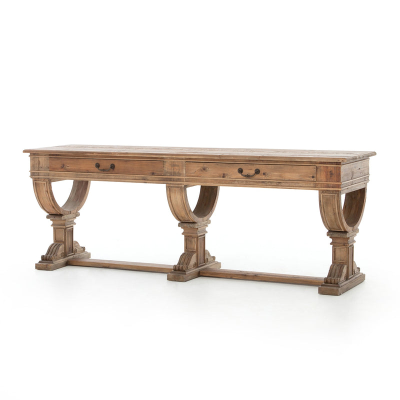 Sergio Console Table In Bleached Pine-img80