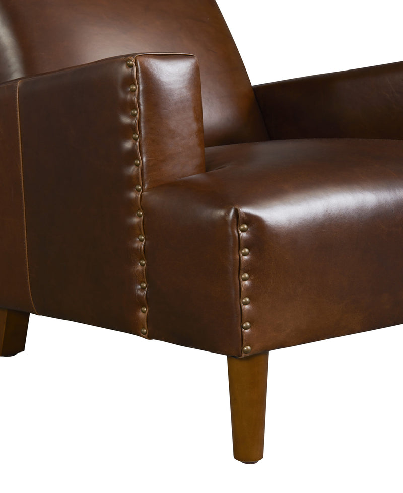 Duke Leather Chair in Sequoia Espresso-img65