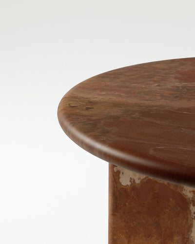 Pernella Round Coffee Table in Solid Stone-img19