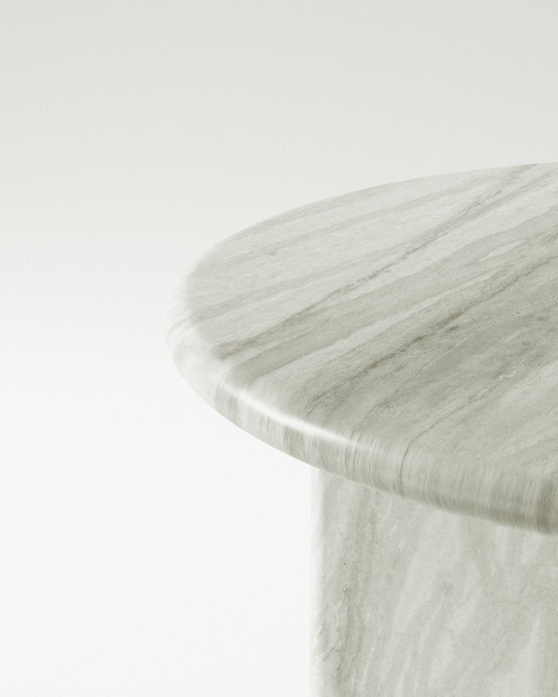 Pernella Round Coffee Table in Solid Stone-img96