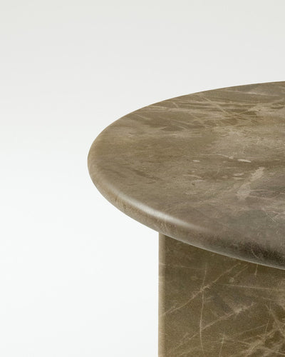 Pernella Round Coffee Table in Solid Stone-img93