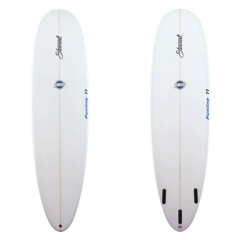 Funline 11 Surfboard White-img79