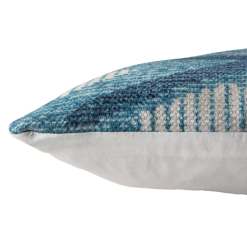 sadler indoor outdoor tribal blue white pillow by nikki chu 3-img83