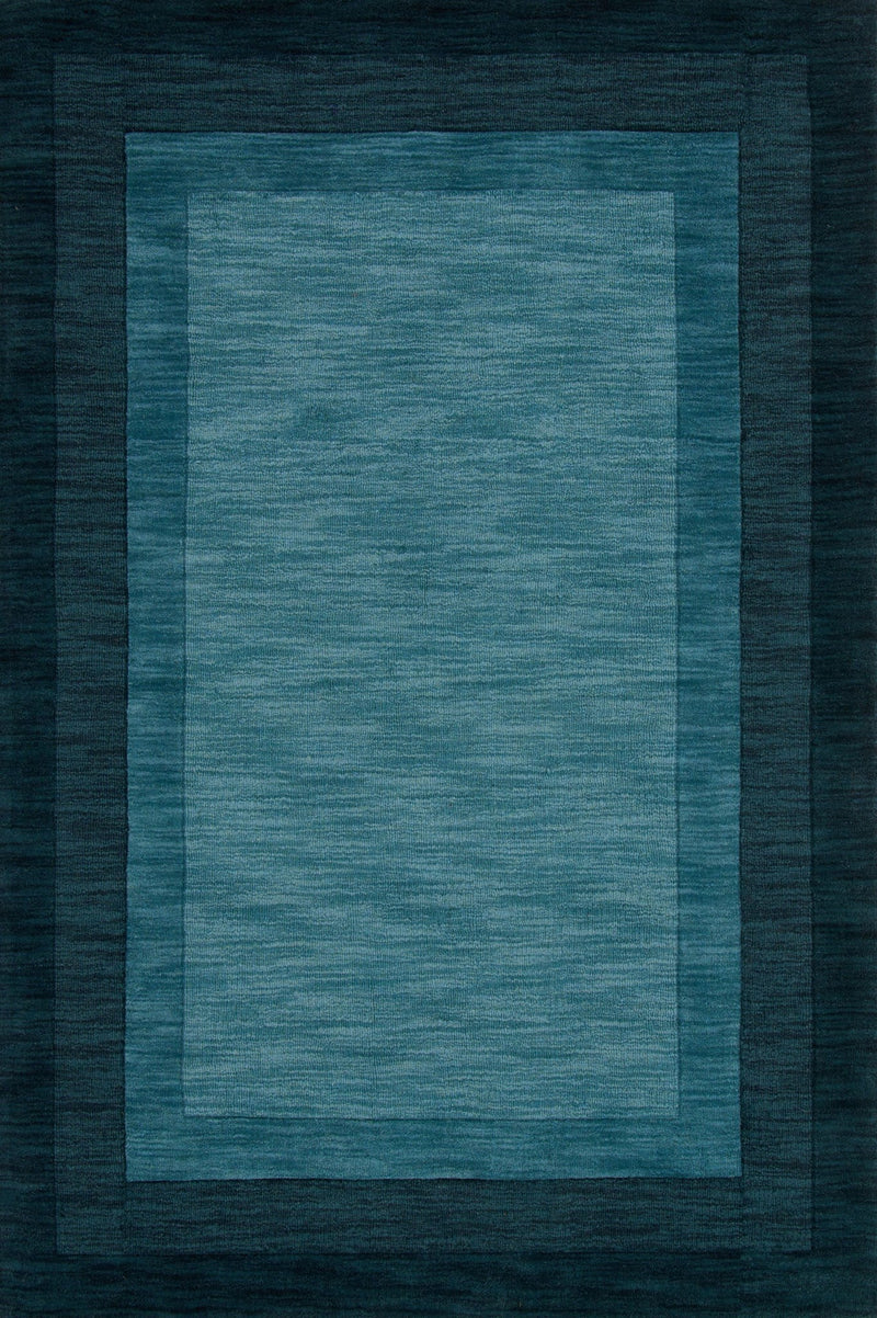 Hamilton Rug in Teal design by Loloi-img36