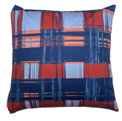 blue plaid throw pillow designed by elise flashman 1-img51