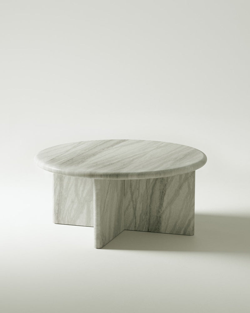 Pernella Round Coffee Table in Solid Stone-img62