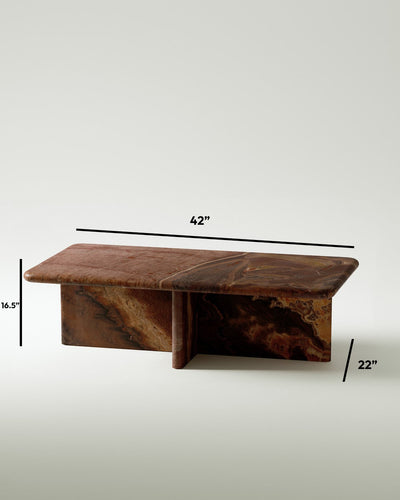 Pernella Coffee Table in Solid Stone-img57