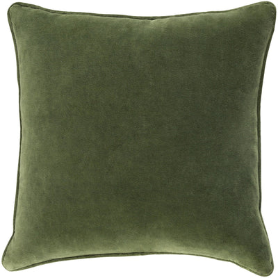 Safflower SAFF-7194 Velvet Pillow in Grass Green by Surya-img68