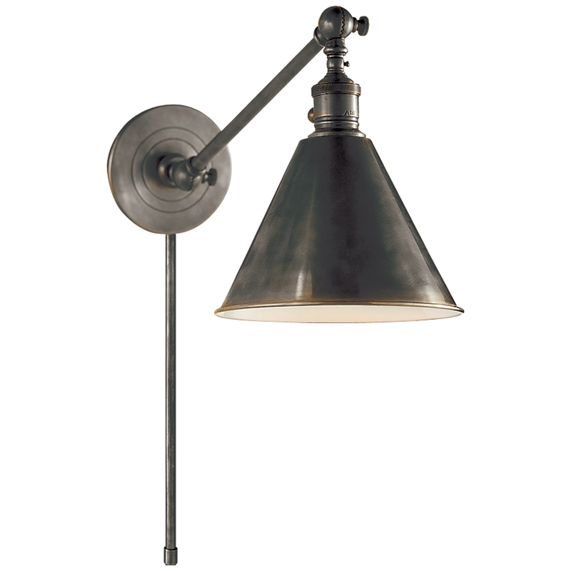 Boston Functional Single Arm Library Light by Chapman & Myers-img53