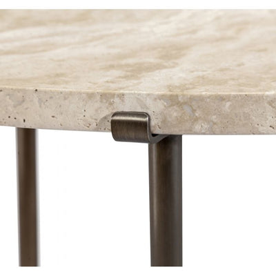 Arlington Lamp Table in Travertine design by Interlude Home-img7