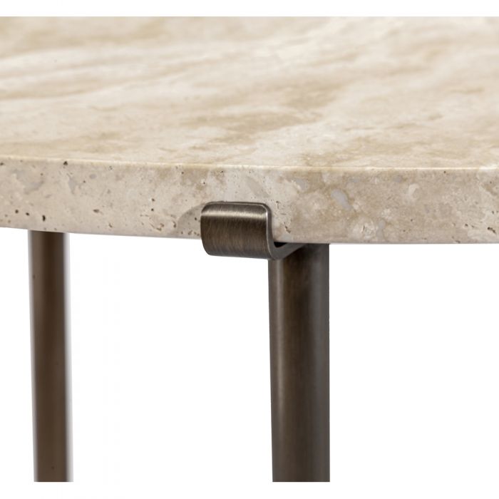 Arlington Lamp Table in Travertine design by Interlude Home-img5