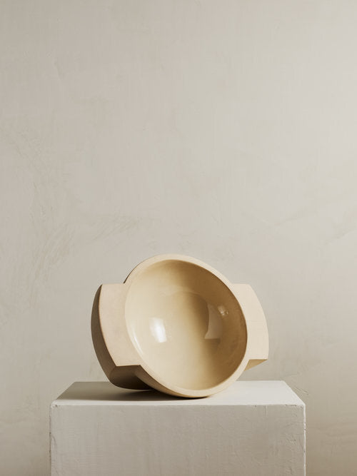 SATURN Ceramic Bowl in Sand-img11