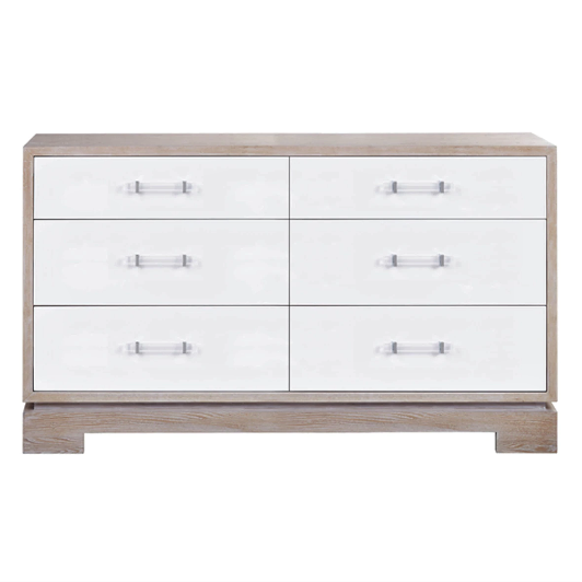6 drawer chest with acrylic nickel hardware in various colors 1-img15