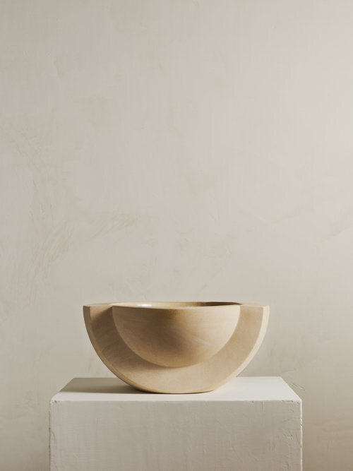 SATURN Ceramic Bowl in Sand-img45