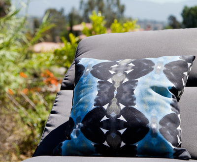 Totem Outdoor Throw Pillow designed by elise flashman-img84
