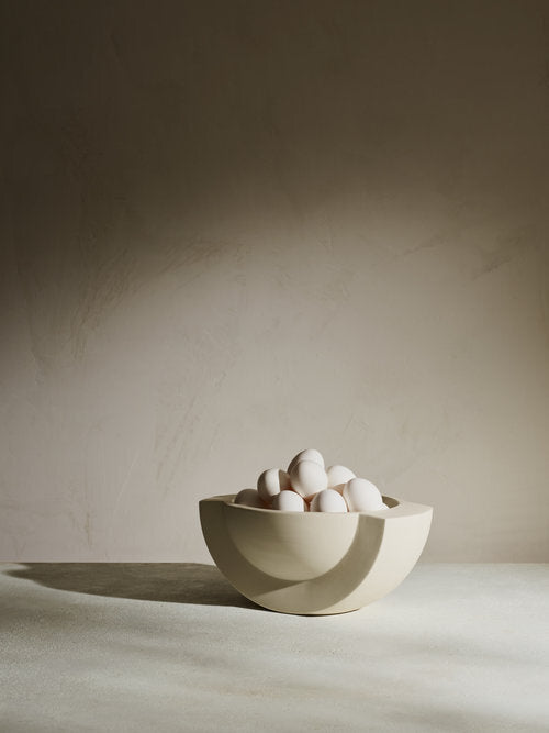 SATURN Ceramic Bowl in Sand-img67