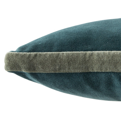 bryn solid teal gray pillow by jaipur 3-img4