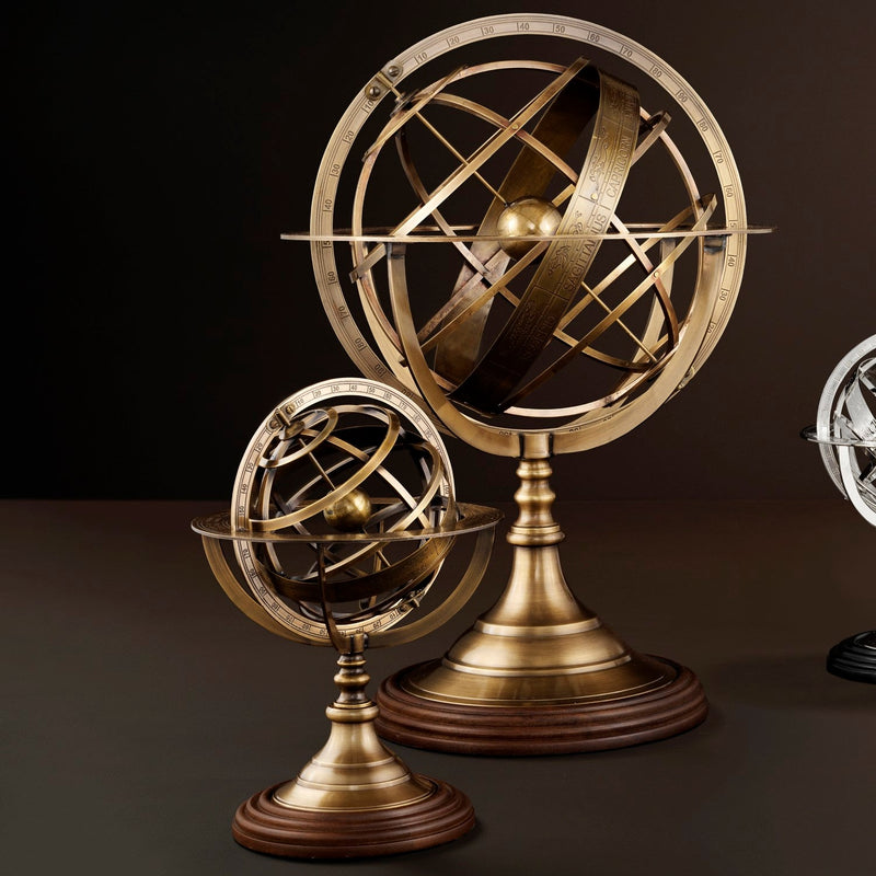 Globe in Antique Brass 2-img74