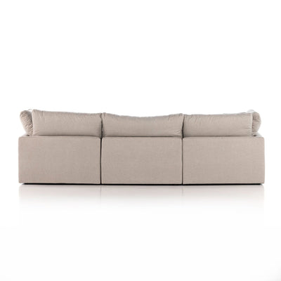 Stevie 3-Piece Sectional Sofa w/ Ottoman in Various Colors Alternate Image 4-img37