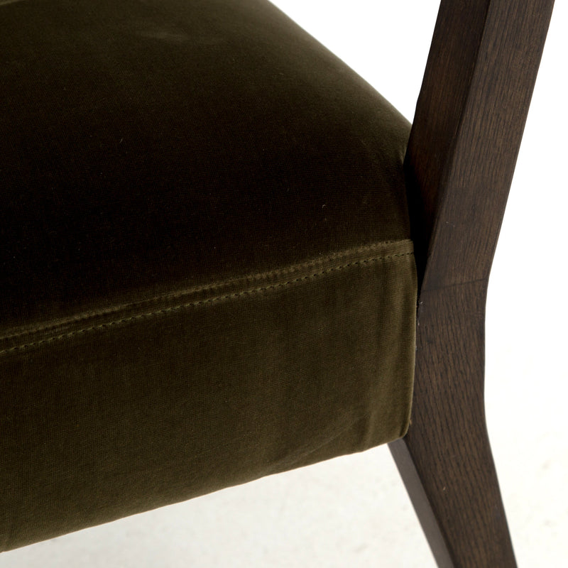 Gary Club Chair In Olive Green-img60