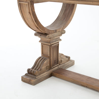 Sergio Console Table In Bleached Pine-img7