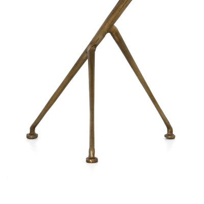 Schmidt Accent Table In Raw Brass-img3