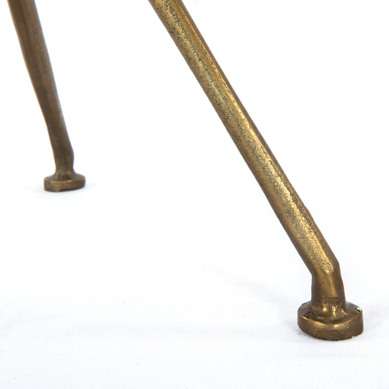 Schmidt Accent Table In Raw Brass-img0