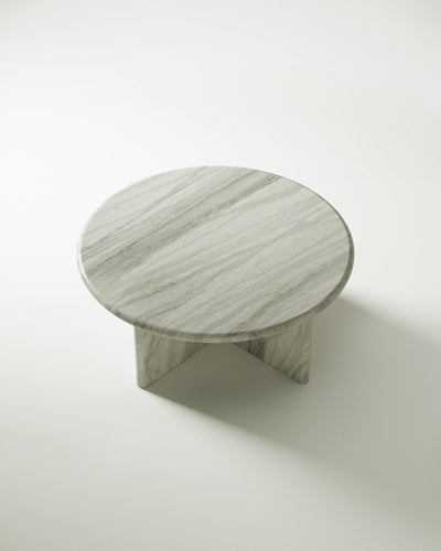 Pernella Round Coffee Table in Solid Stone-img75