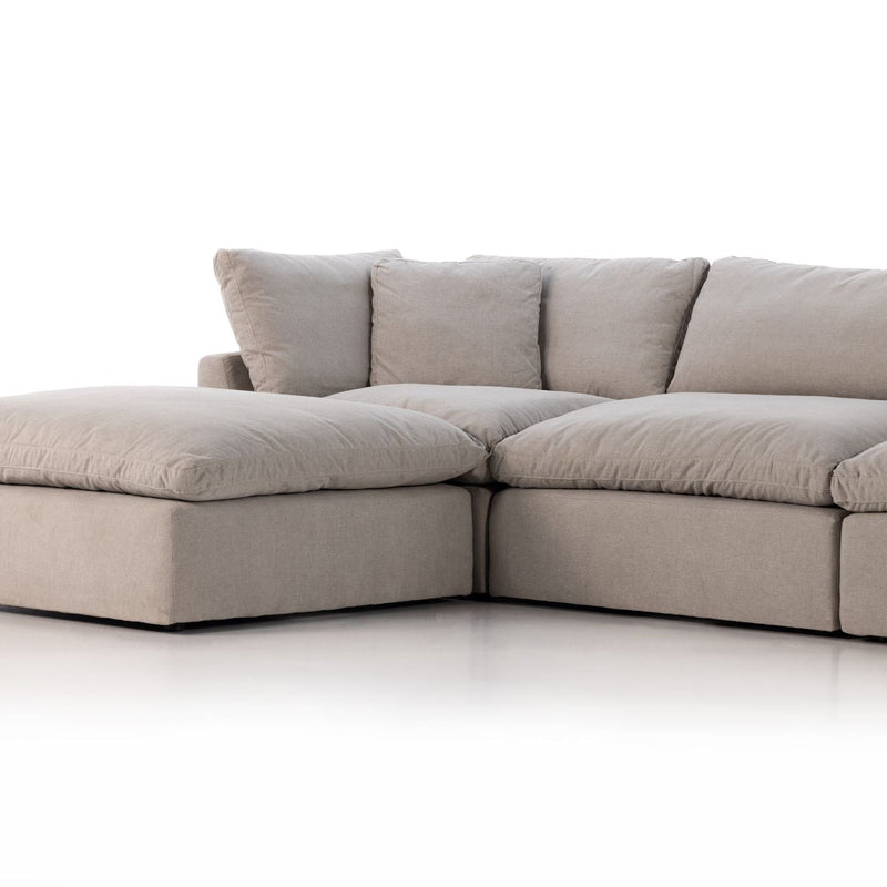 Stevie 3-Piece Sectional Sofa w/ Ottoman in Various Colors Alternate Image 6-img37