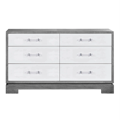 6 drawer chest with acrylic nickel hardware in various colors 2-img50