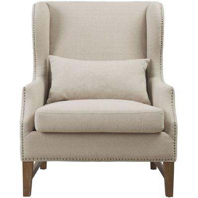 Devon Linen Wing Chair-img45